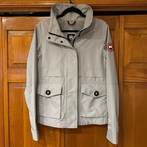 Canada Goose women’s rain jacket. Only wore this a couple of times.